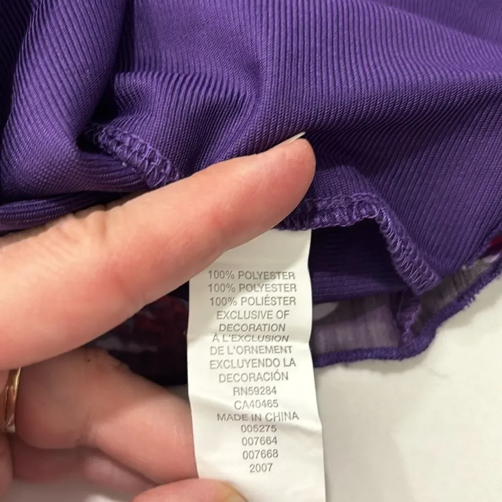 The Children’s Place | Purple Pink Girls Sheer BUTTERFLY Summer Dress Size 8